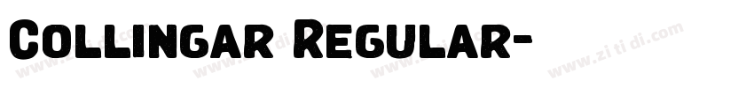 Collingar Regular字体转换 Collingar Regular字体转换